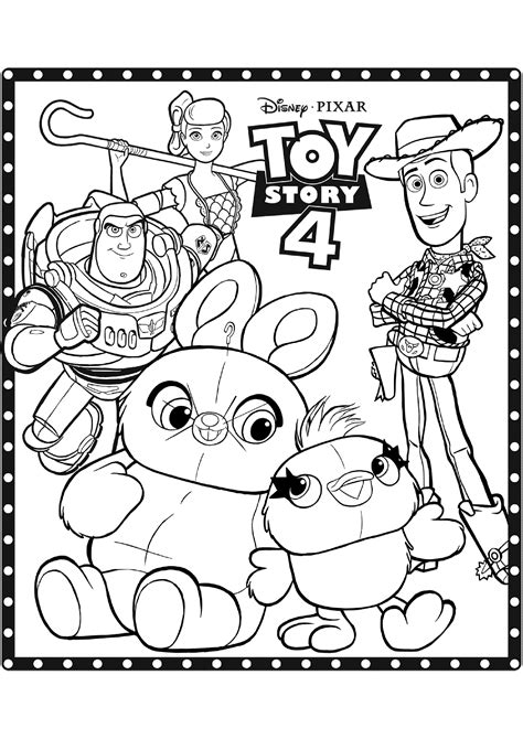 Printable Coloring Pages Toy Story
